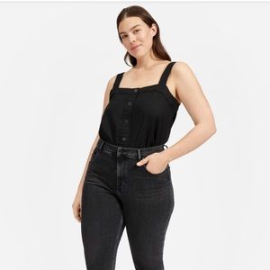 Everlane Linen Picnic Top